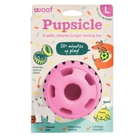Juguete Para Perros Woof Party Pupsicle, Duradero, Interactivo, Rosa