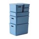 thumbnail image 2 of Cajas De Almacenamiento Para Ni?os Portátiles Con Tapa Linda Caja De Juguetes Para Escritorio Dormitorio Hogar Azul, 2 of 5