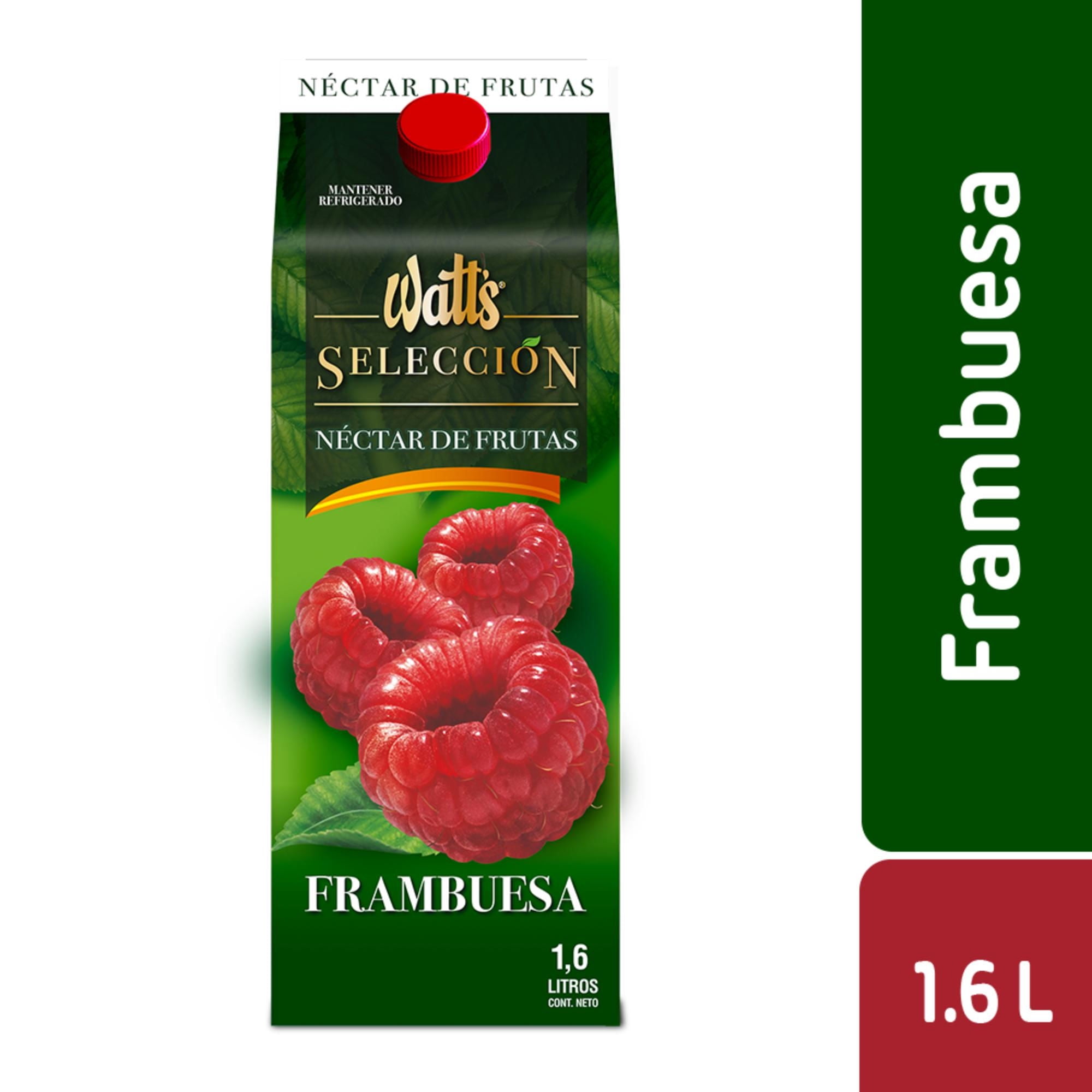 Néctar Frambuesa Caja 1,6 L Watt's