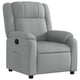 thumbnail image 1 of Sillón Reclinable Casafoyer Tela Gris Claro Ajuste Manual, 1 of 1