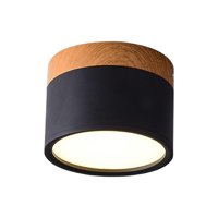 Ioensy - Foco De Techo Led Focos De Luz De Techo Montados En Superficie Para Barra Negra