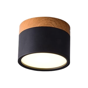 Ioensy - Foco De Techo Led Focos De Luz De Techo Montados En Superficie Para Barra Negra