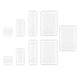 thumbnail image 2 of Organizador De Cajones De Escritorio, Divisor Para Pasta De Dientes De Oficina, Suministros Para Manualidades, 9 Uds., 2 of 3