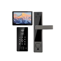 Crusec - Cerradura Inteligente Digital Camara Reconocimiento Huella