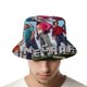 thumbnail image 4 of Una Película de Minecraft Sombrero bucket para adultos, gorra de protección solar, sombrero de pescador plegable para viajes al aire libre, pesca y actividades de verano, 4 of 6