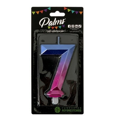 Vela Numérica Nº 7  Palms