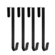 thumbnail image 1 of Colgador de guirnaldas Sattiyrch, 15 cm, para puerta de entrada, acero negro, 1 of 6