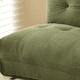 thumbnail image 4 of Sofá Cama Plegable De Tela Minimalista Verde musgo, 4 of 8