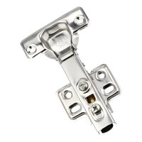 Genérico - Bisagra Recta Cierre Suave 35 Mm Acero Inoxidable