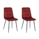 thumbnail image 1 of Decoplus Pack 2 Sillas Comedor Dublin Burdeo, 1 of 3