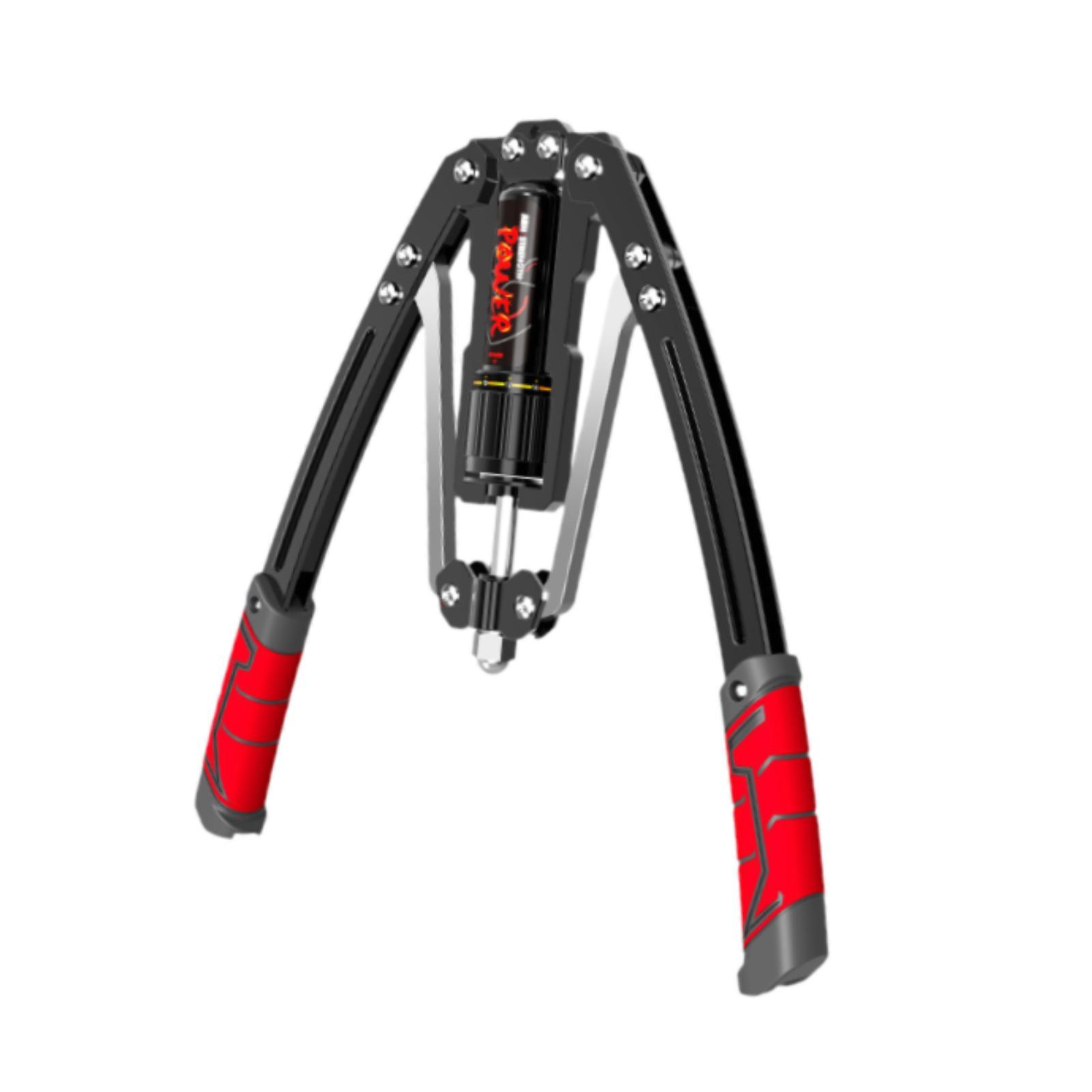 Ioensy - Fortalecedor De Brazos Hidráulico, Ejercitador De Pecho Hidráulico Para Bíceps Para Adultos, Color Rojo