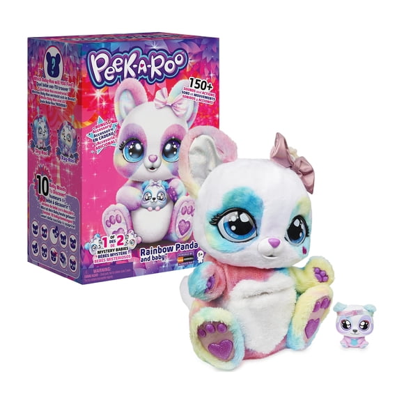 Arcoíris Interactivo De Peluche Con Lazos Adicionales