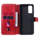 thumbnail image 3 of Funda Billetera para Samsung Galaxy S20 FE con Porta Tarjetas y Soporte Ajustable Rojo, 3 of 6