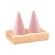 thumbnail image 4 of Soporte Para Anillos En Forma De Cono, Soporte Para Anillos De Madera Para Ferias Artesanales, Encimera, Boda, 2, 4 of 5