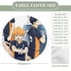 thumbnail image 2 of Haikyuu!! theme Fitted Round Tablecloths Elastic Edged Table Covers Waterproof Table Cloth For Kitchen Holiday Party Tables Decor 150cm, 2 of 6
