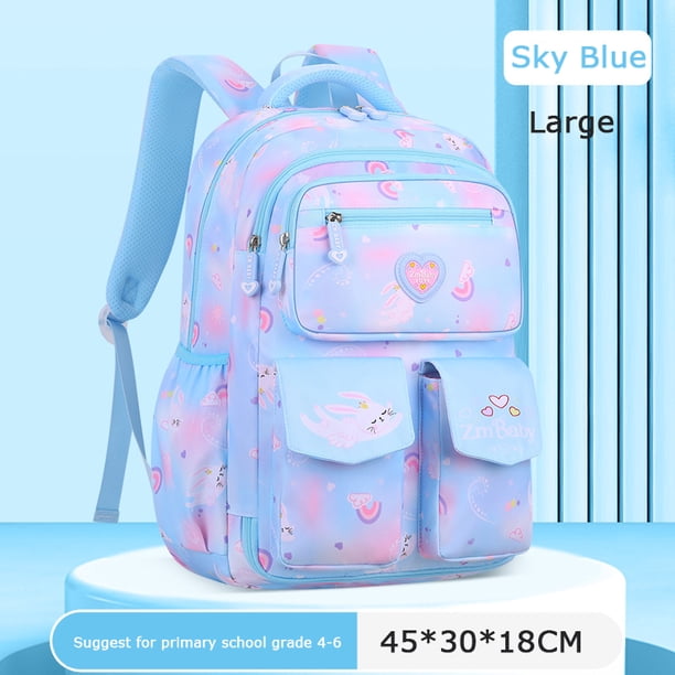 4 Color Nylon Waterproof Kids School Backpacks for Teenage Boys Girls Primary Children School Bags Boy Child Book Bags Grade 1-6