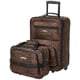 thumbnail image 1 of Juego de equipaje Rockland Fashion Softside Upright Leopard de 2 piezas, 1 of 6