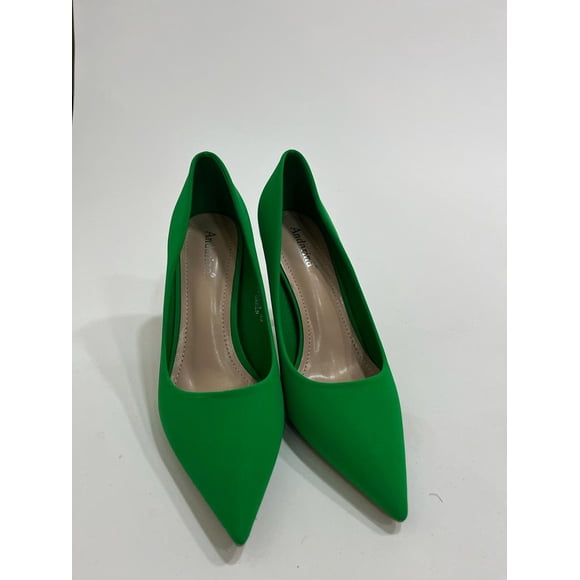 Zapatos de Color Verde Talla 39 Mujer