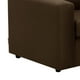 thumbnail image 3 of Sofa Kendy 1c Felpa 30 Chocolate, 3 of 5
