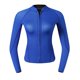 thumbnail image 1 of Chaqueta De Neopreno De 2 Mm Para Mujer, Abrigo Para Buceo, Natación, Azul M, 1 of 5