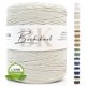 thumbnail image 1 of Cuerda de macramé Bochiknot 3 mm 650 yds Algodón Blanco Leche, 1 of 3