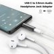 thumbnail image 2 of Adaptador MOSWAG USB-C a 3,5 mm para auriculares, 2 of 6