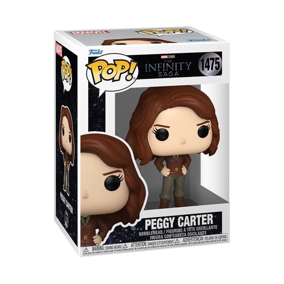 Figura de vinilo Funko Pop Marvel Infinity Saga Bucky Peggy