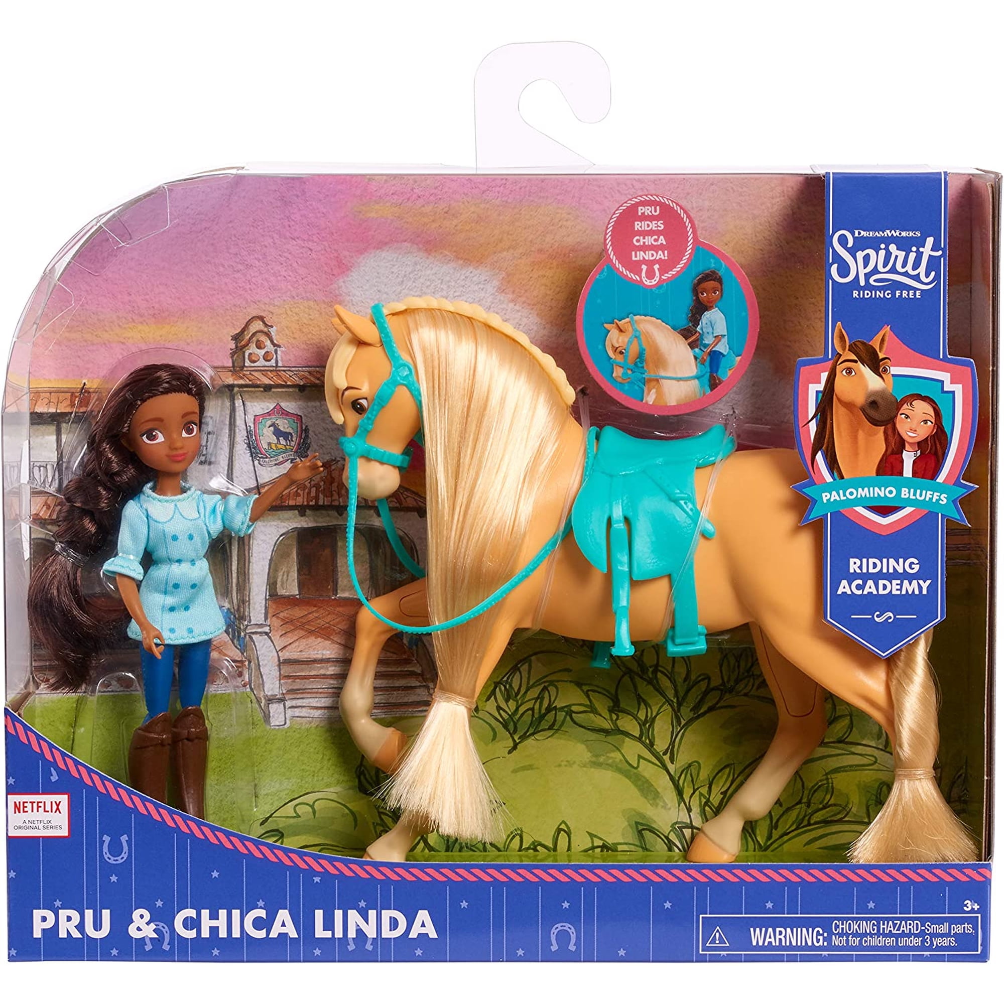 DreamWorks Spirit Riding Free Collector Doll yamp; Horse ? Just Play ...