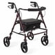 thumbnail image 1 of Andador Bariátrico Medline de Acero Burdeos para 500 kg, 1 of 6