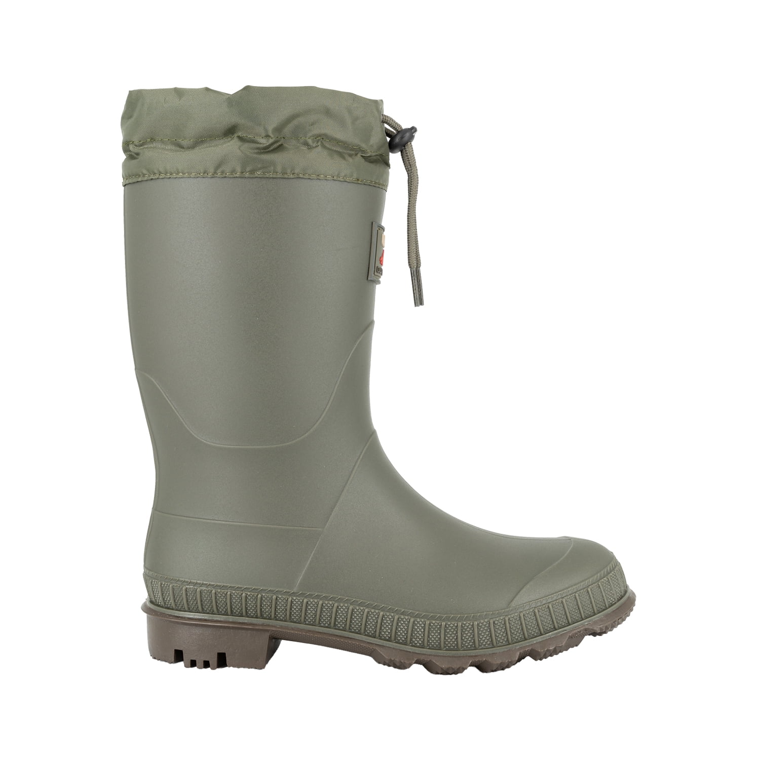 Bota De Agua Con Polar Namaka Verde Uns