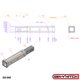 thumbnail image 2 of Extensor de receptor de enganche GEN-Y 36 cm 2"x2" 10000 lb, 2 of 4