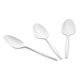 thumbnail image 2 of Cucharas desechables de plástico, 1000 unidades, color blanco, 1000 unidades, 2 of 8