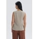 thumbnail image 3 of Polera Mujer Aplicación Botones Beige, 3 of 4