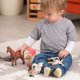 thumbnail image 2 of Set de juguetes Learning Minds Jumbo con figuras de animales de granja de 1 a 3 años, 2 of 9