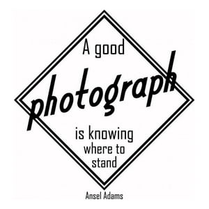 Rienda Libre Graphics - Decomural A Good Photograph Ansel Adams Ws-44070