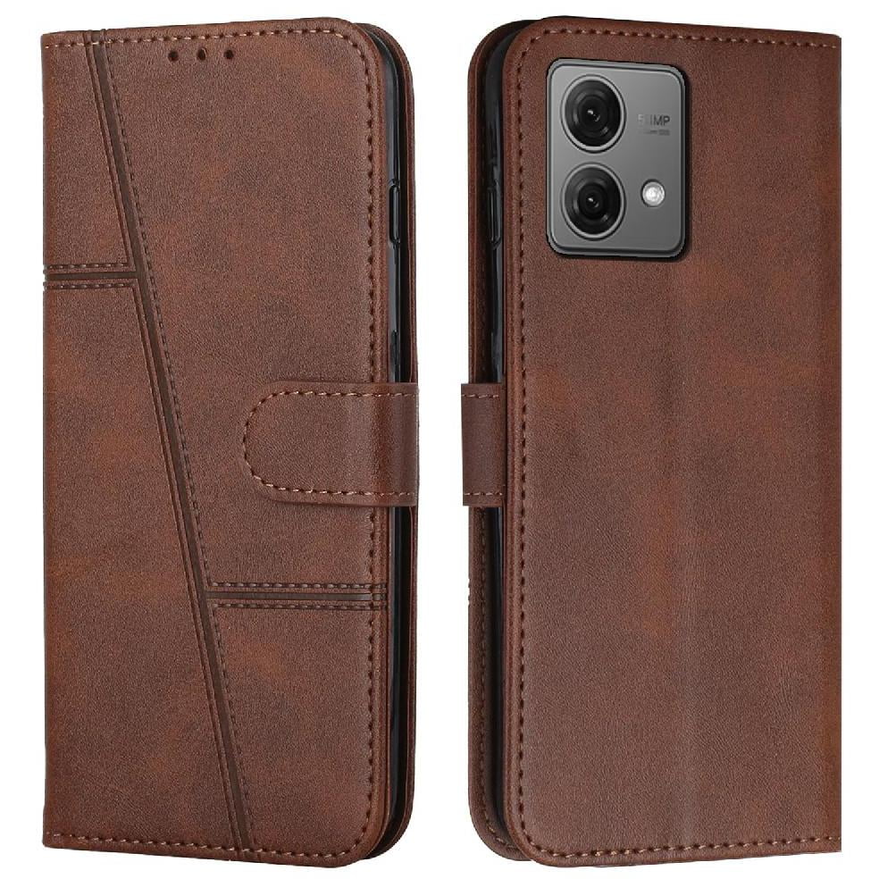 Foxdock - Funda Flip Para Moto Edge 40 Neo – Carcasa Delgada Y Resistente A Impactos Con Soporte Para Uso Diario Y Profesional