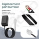 thumbnail image 3 of Cargador De Batería Para Cortacésped 587007101 Compatible Con 12 V, 3 of 7