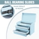 thumbnail image 4 of Minicaja de herramientas Toolbox WORKPRO de metal con 2 cajones, color azul macarrón, 4 of 8