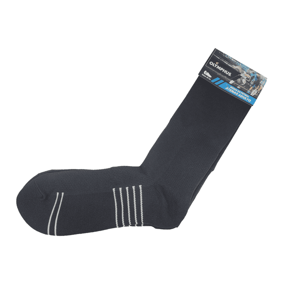 CALCETAS DE FUTBOL OLYMPHUS BLACK ADULTO 1014017901 - Talla 00