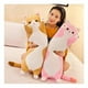 thumbnail image 4 of Almohada Larga De Peluche Gatito Cojin Juguete Suave 70 Cm Amarillo, 4 of 8
