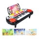 thumbnail image 4 of Pianos Electrónicos Multifuncionales De 24 Teclas Con Sonidos De Luces Para Niñas, Niños, Rojo, 4 of 5