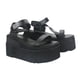 thumbnail image 5 of Sandalia Chalada Mujer Vex-6 Negro Plataforma, 5 of 7
