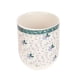 thumbnail image 1 of Taza Diseño Flores Oriental sin Asa de Loza 125ml 6.5x8cm, 1 of 2
