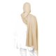 thumbnail image 2 of Hijab Lina & Lily 180 cm de Chifón Beige – Chal y Pañuelo, 2 of 4