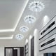 thumbnail image 4 of Foco LED de cristal de 5 W para techo, foco decorativo LED para pasillos, pasillos, salas de estar y dormitorios., 4 of 8