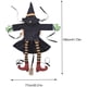 thumbnail image 5 of Muñeca de bruja colgante con forma de estrella de Halloween, estrella de bruja colgante contra un árbol, accesorios de decoración de Halloween para exteriores para troncos de árboles., 5 of 7