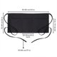 thumbnail image 5 of Delantal Avalon Kitchen Negro de Poliéster 61 × 30 cm 3 Bolsillos, 5 of 6