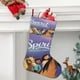 thumbnail image 2 of Spirit: Corre Libre Tema: Calcetines de Navidad, fino lino blanco para colgar en escaleras y chimenea, decoración navideña para el hogar, regalo de Navidad. 54cm × 38cm, 2 of 5