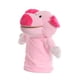 thumbnail image 2 of Animal Marioneta De Mano Juguete Sensorial Divertido Practicar Juguete Educativo Juego De Peluche Rosa, 2 of 3