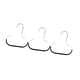 thumbnail image 4 of 3 Uds Perchas De Anillo Para Bufanda Con Agarre Organizadores De Bufandas Que Ahorran Espacio Para Gorra De Cinturón Negro, 4 of 5